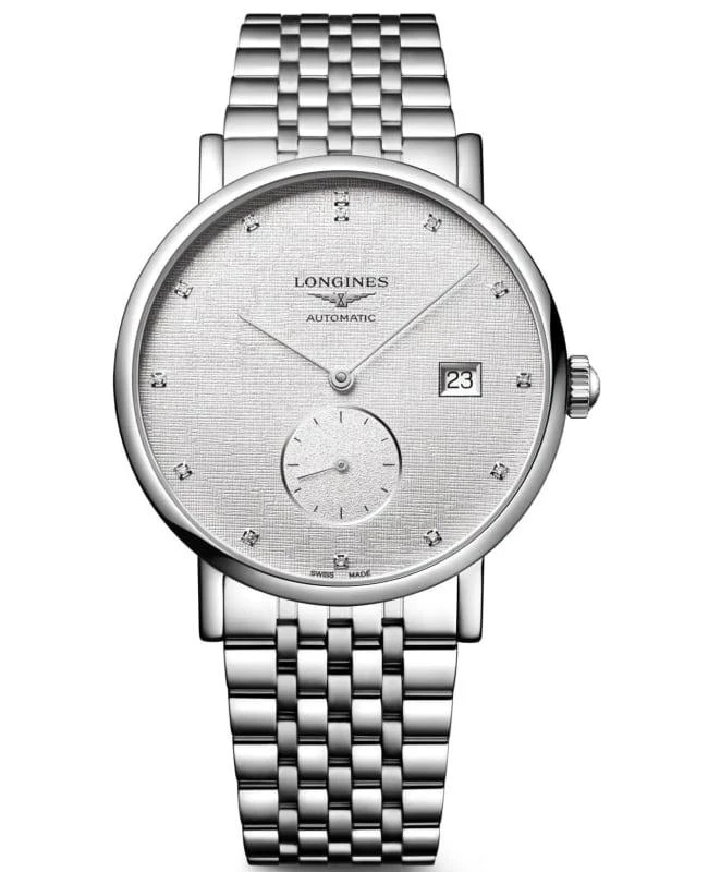 Longines Longines Elegant Collection Automatic Silver Diamond Dial Steel Women's Watch L4.812.4.77.6 1