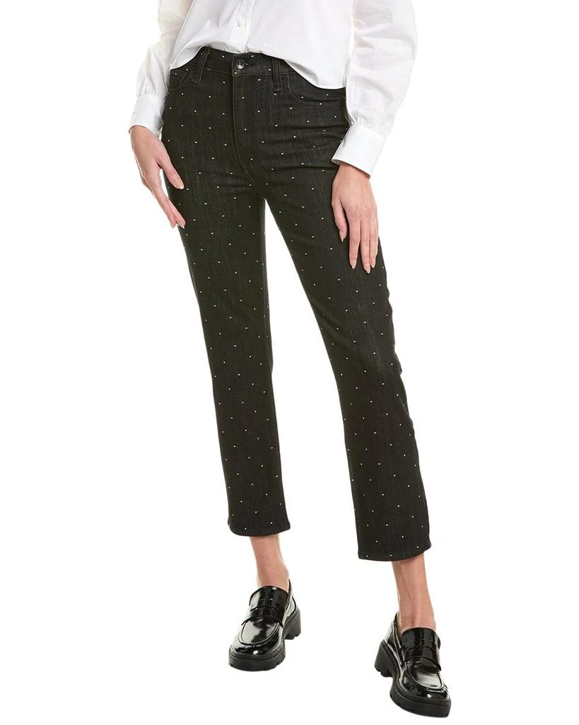 Rag & Bone Fern Black Dot High-Rise Slim Jean 1