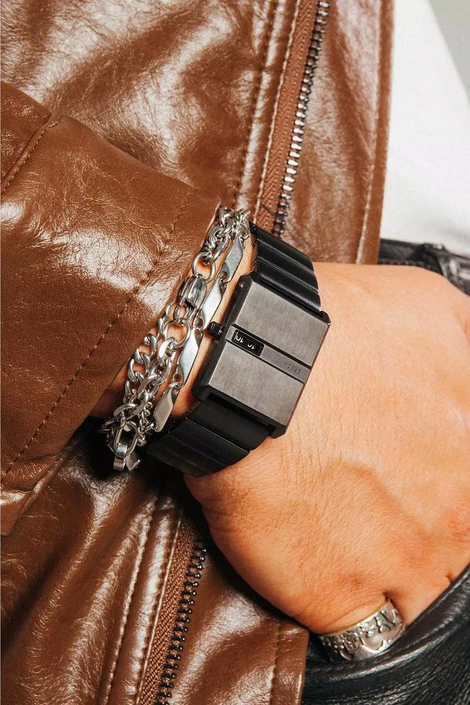 BREDA BREDA Pulse Stainless Steel Metal Bracelet Quartz Watch 4