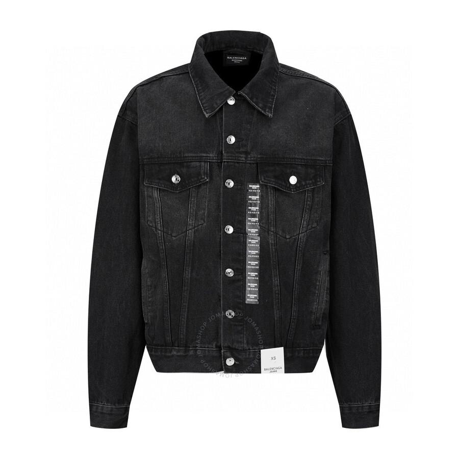 ジャケット・アウター Balenciaga Size Sticker Denim Jacket Men's Size Sticker Denim Jacket – On Sale Now with Up to 70% Off