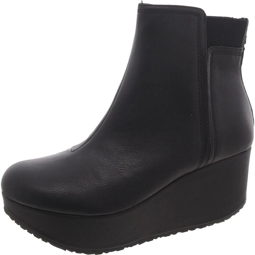 Yellow Box Brittany Womens Wedge Round Toe Mid-Calf Boots 2