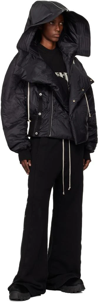 Rick Owens Black Concordians Pusher Sweatpants 4