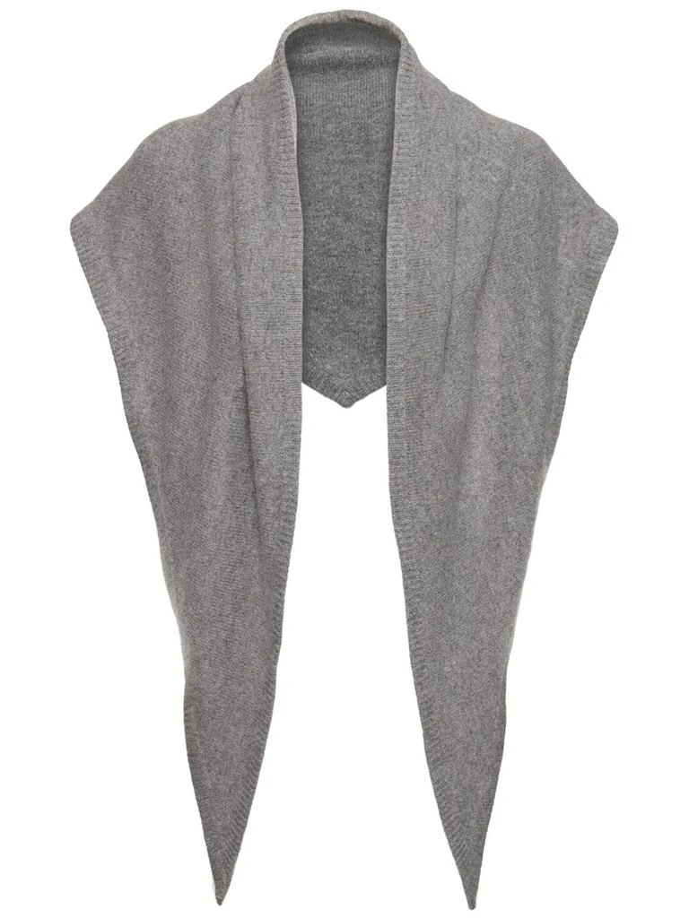 Totême Triangle Wool & Cashmere Scarf 1