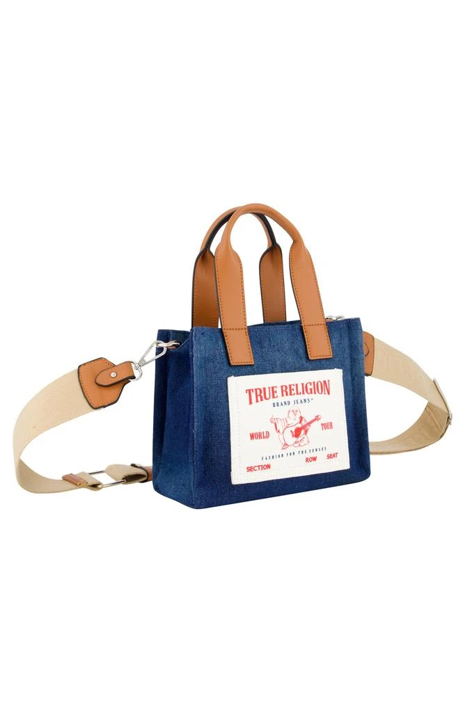 True Religion Mini Denim Tote Bag 3