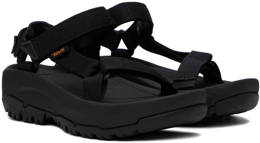 Teva Black Hurricane XLT2 Platform Sandals 4