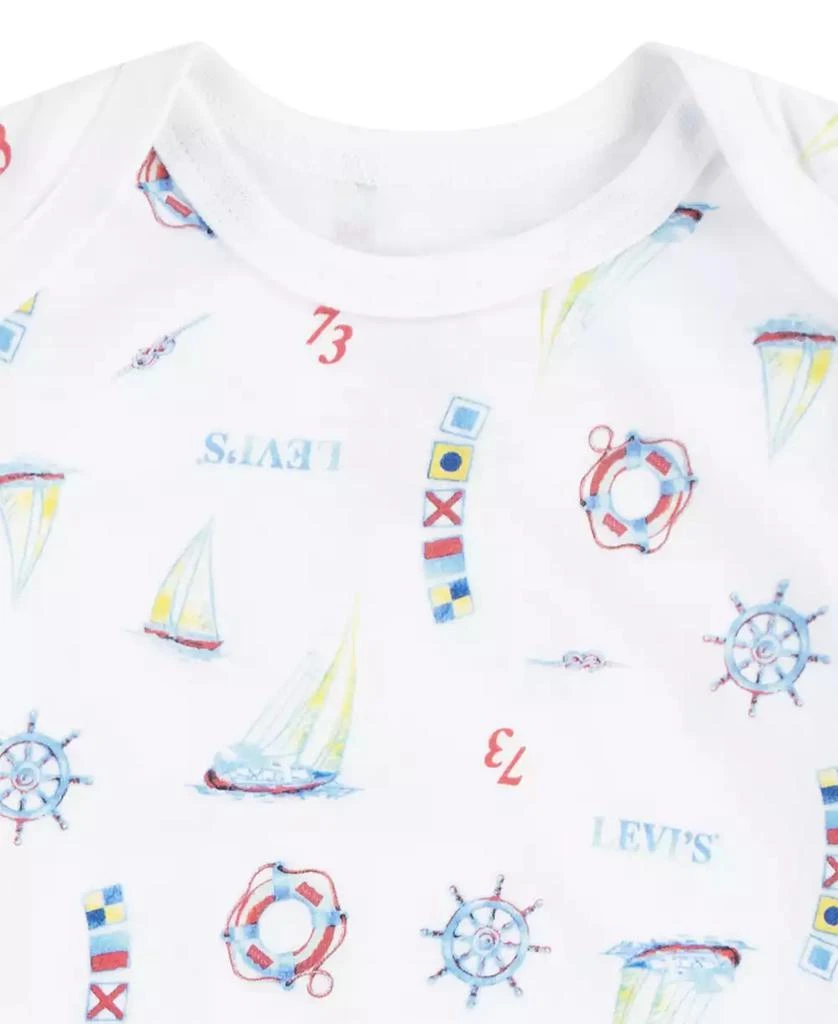 Levi's Baby Boys Sailing Bodysuit and Shortalls, 2-Piece Set 8