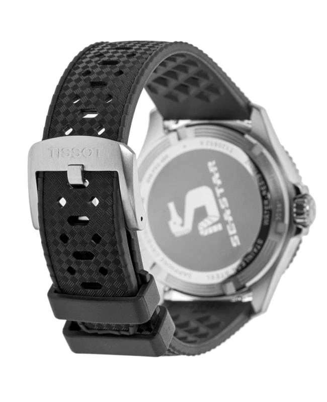 Tissot Tissot Seastar 1000 Quartz GMT Black Dial Rubber Strap Men's Watch T120.852.17.051.00 4
