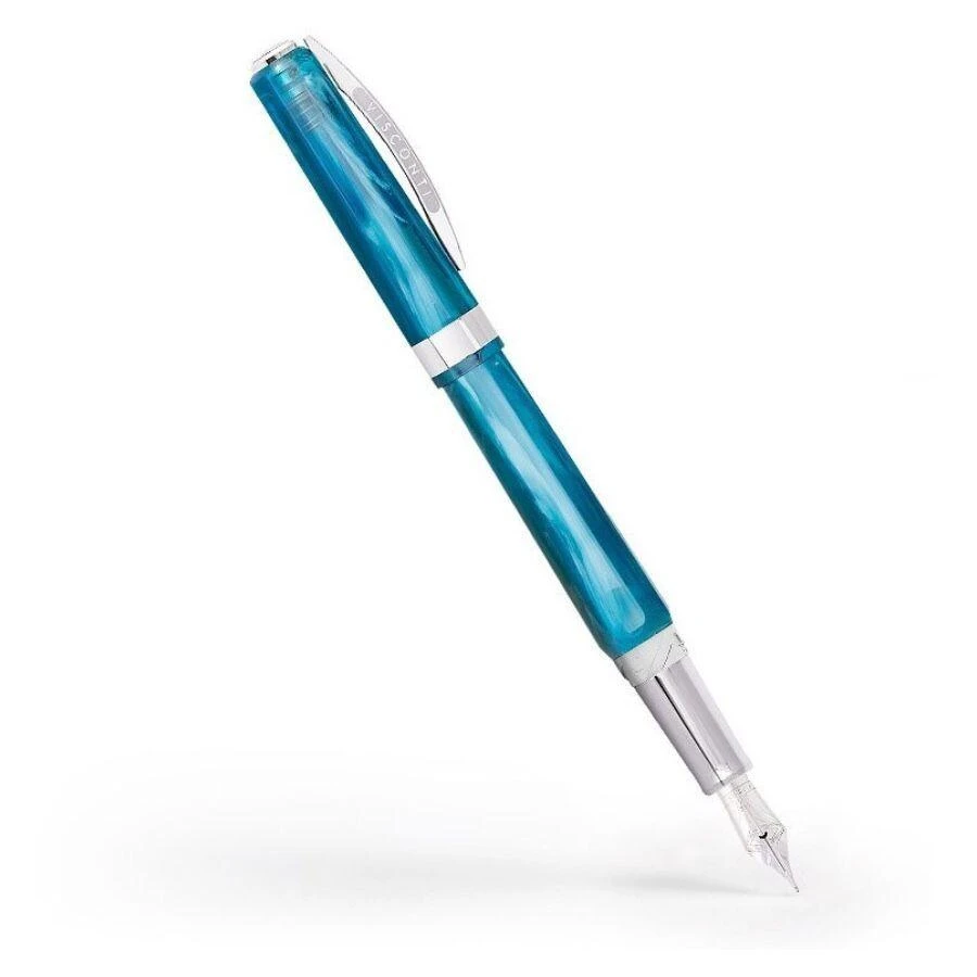 Visconti Opera Demo Carousel Blue Cotton Candy Fountain Pen Medium Nib KP32-02-FPAM 1