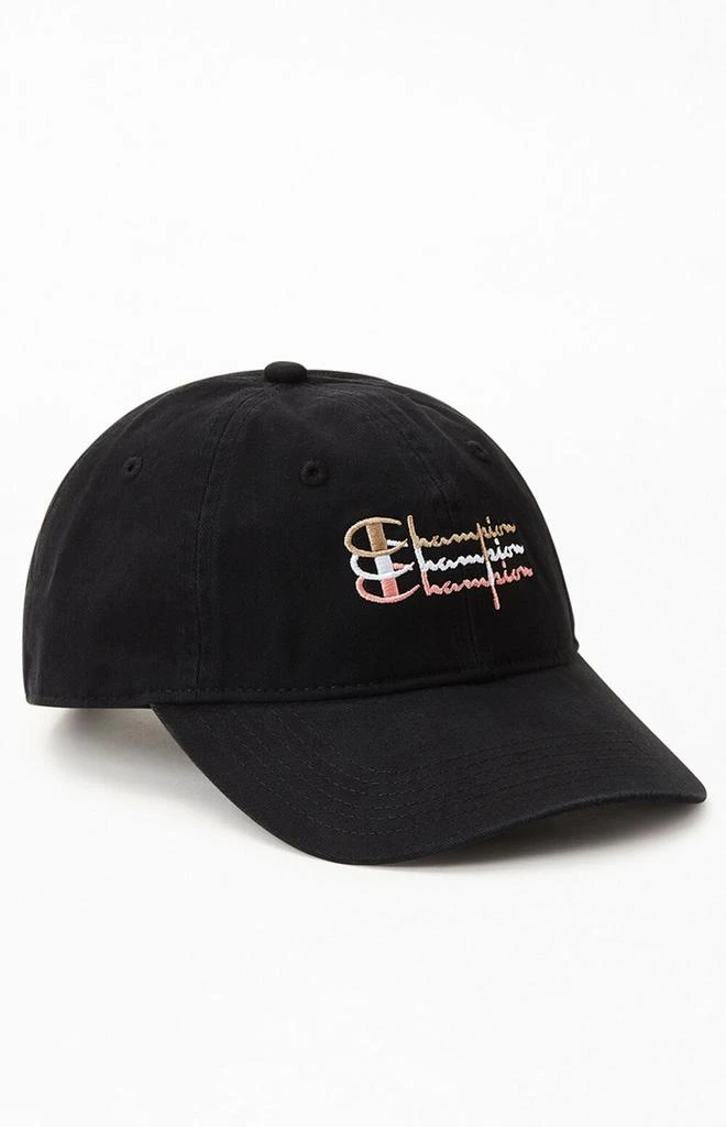 CHAMPION Triple Script Dad Hat 1
