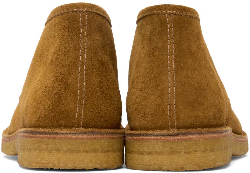 A.P.C. Tan Theo Desert Boots