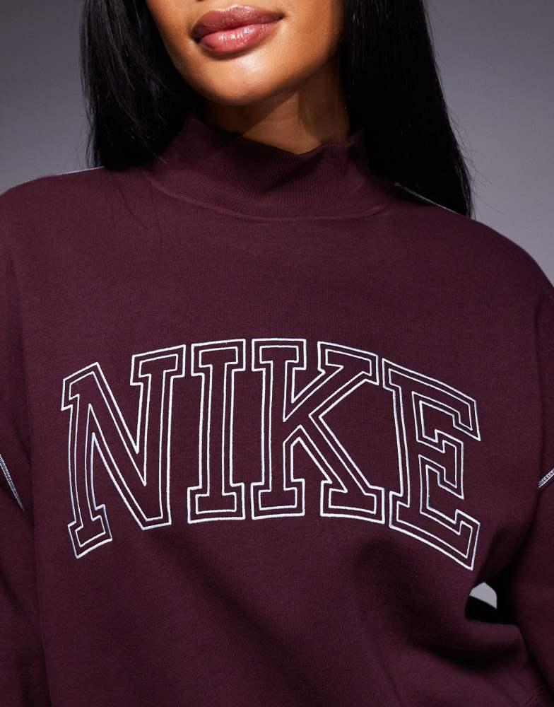 nike retro logo sweatshirt