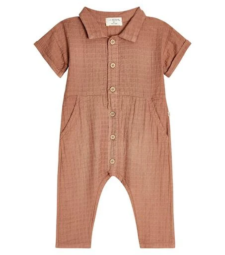 1 + in the Family Baby Carlota cotton crêpe playsuit 1