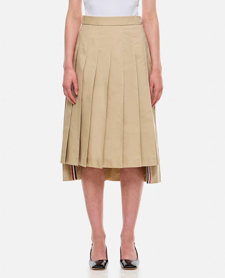 Thom Browne Back Pleated Skirt 1