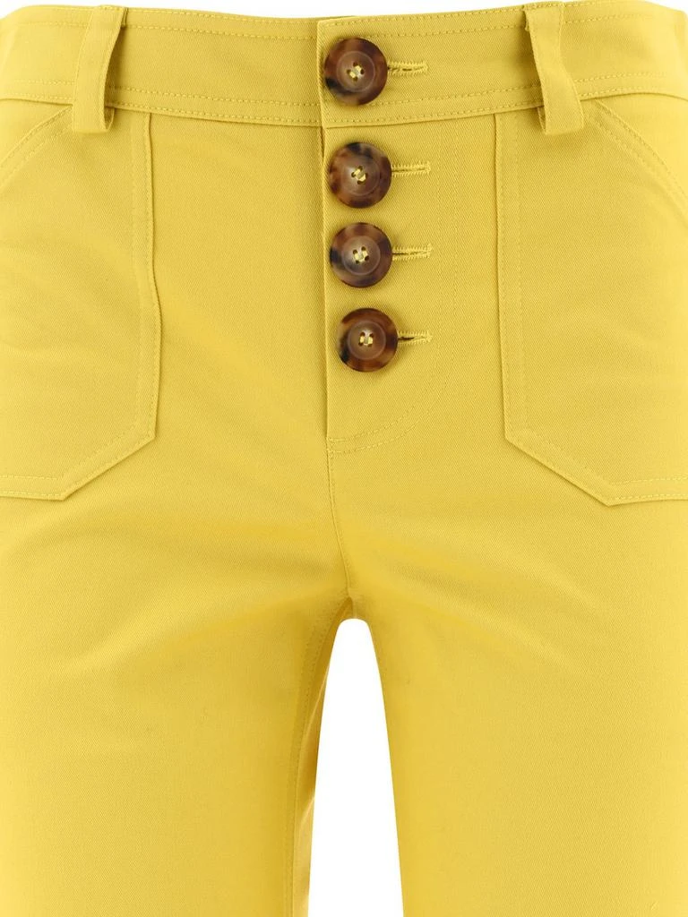 INES DE LA FRESSANGE Ines De La Fressange Button Detail Pants 3