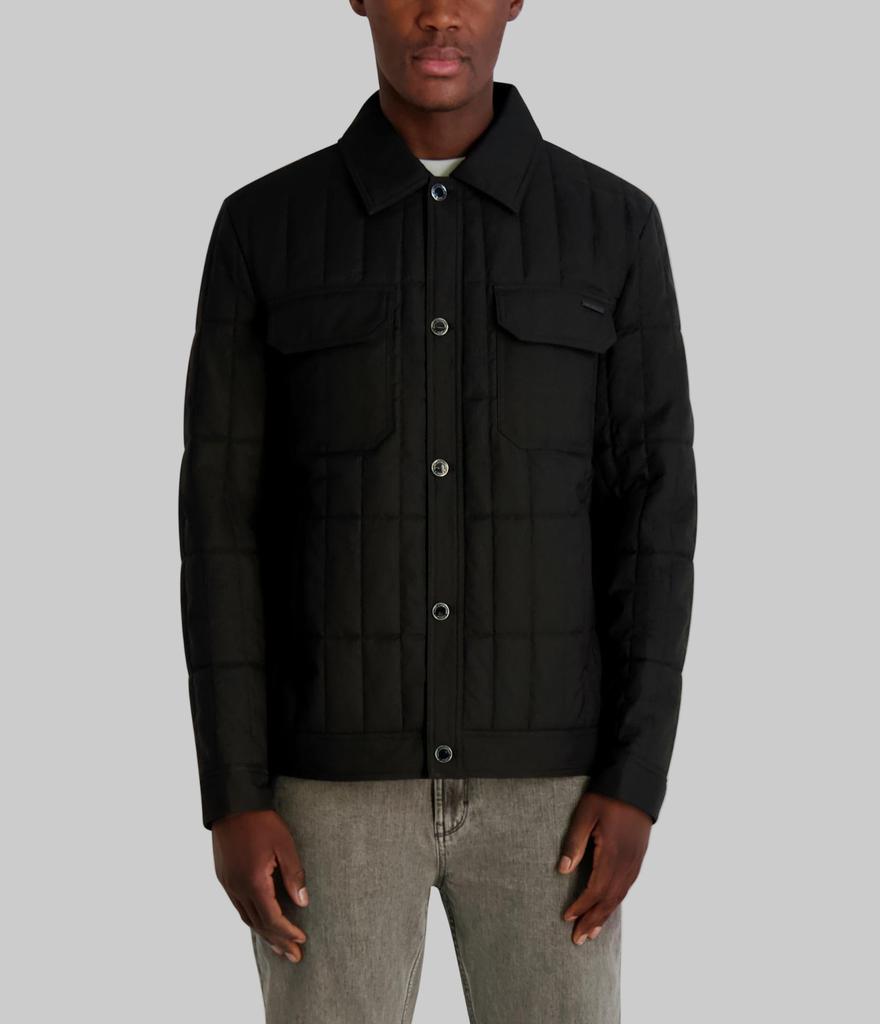Karl Lagerfeld Paris QUILTED SHIRT JACKET