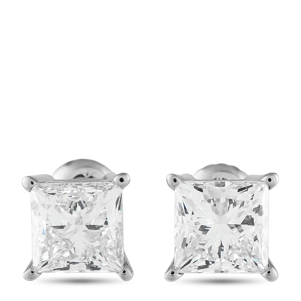 LB Exclusive 14K White Gold 3.60ct Lab-Grown Diamond Earrings MF20-051525