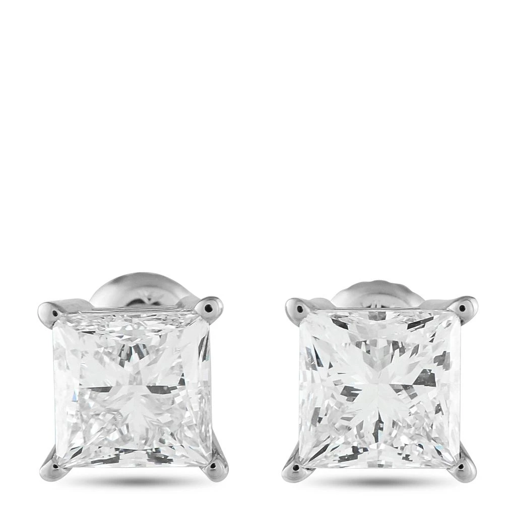 LB Exclusive 14K White Gold 3.60ct Lab-Grown Diamond Earrings MF20-051525 1