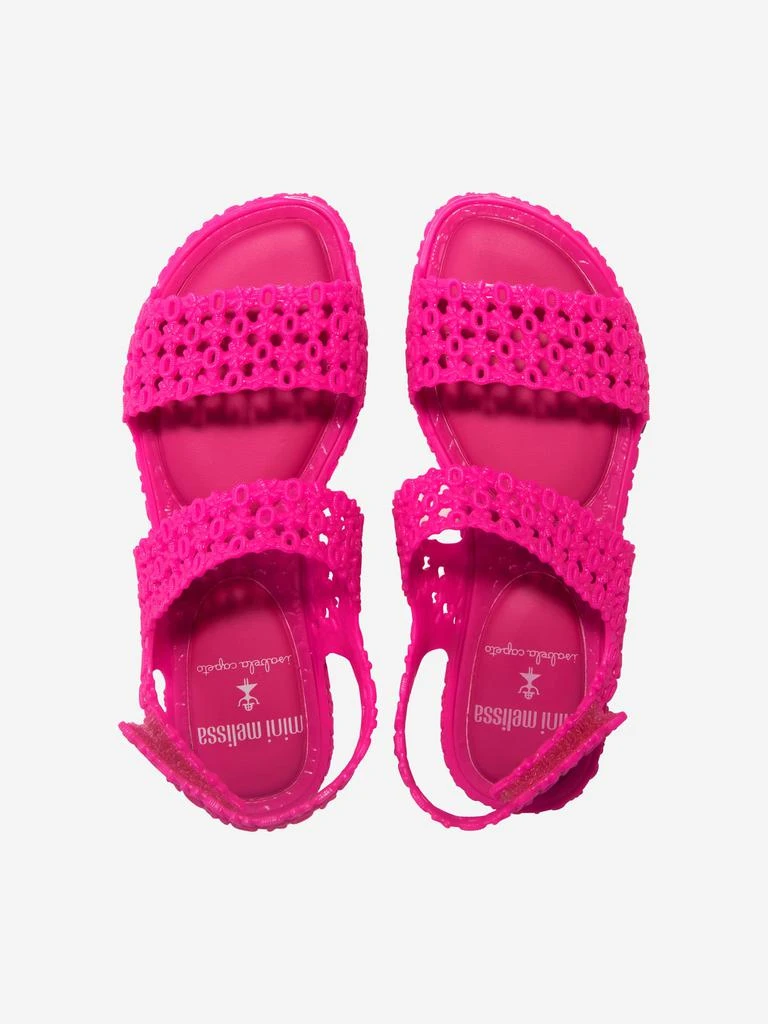 Mini Melissa Mini Melissa Girls Isabela Capeto Panc Jelly Sandals 4