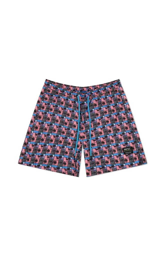 WeSC Zack Paradise Lost Scenery Aop 5" Swim Trunks 1