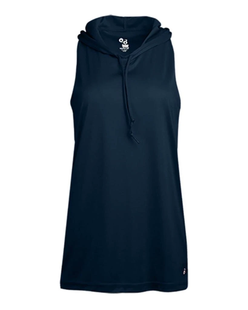 Badger Women's B-Core Racerback Hooded Tank Top 1