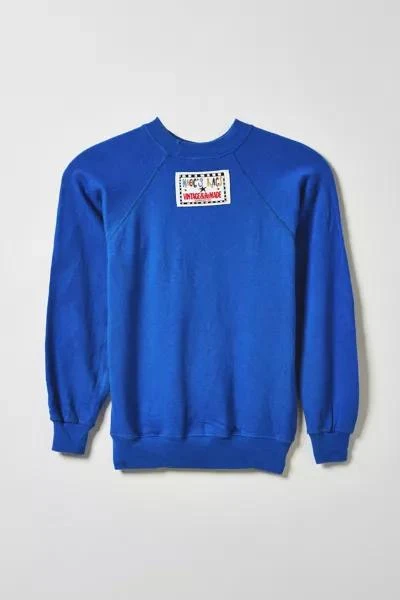 MAGG'S RAGS Vintage By Magg’s Rags Fish Tank Patchwork Graphic Crew Neck Pullover 2