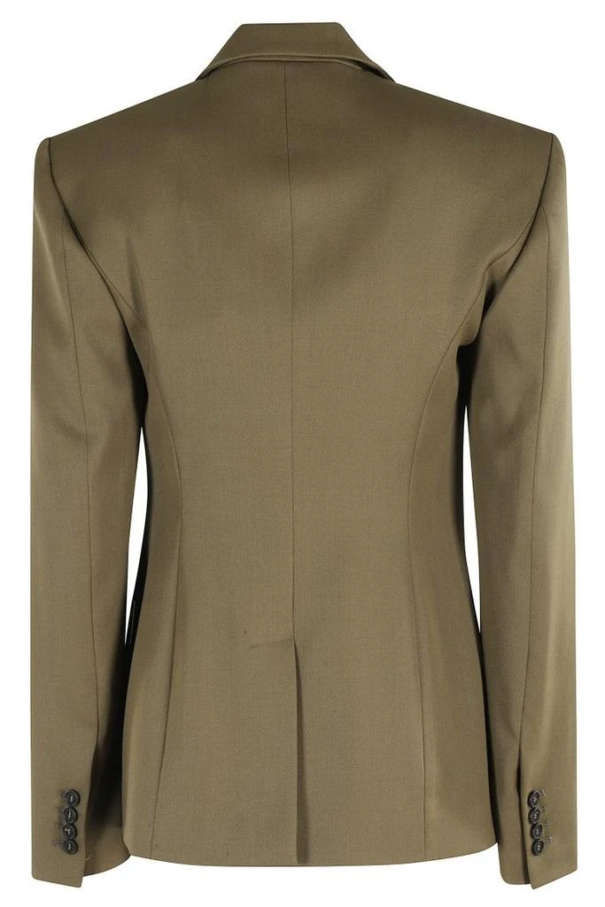 The Attico Military Green Tailored Blazer With Classic Lapel 2