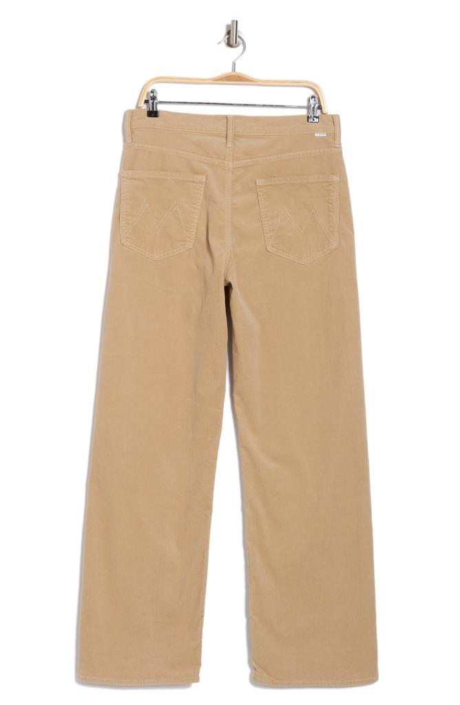 MOTHER The Dodger Sneak Slouchy Straight Leg Corduroy Pants