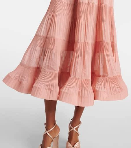Zimmermann Ruffled pleated midi dress 5