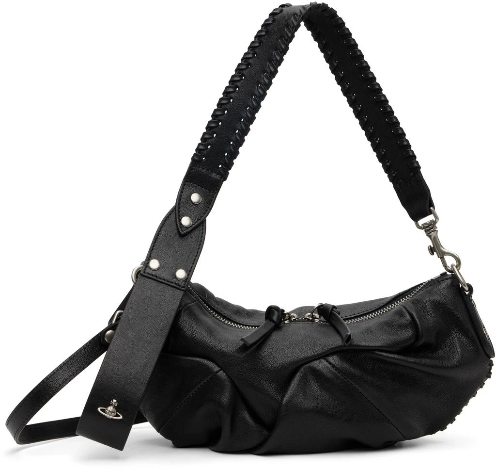 Vivienne Westwood Black Agnes Small Shoulder Bag