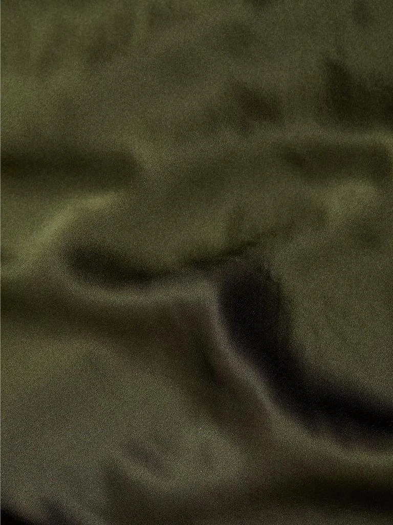 FRAME Silk Fitted Maxi Dress 7