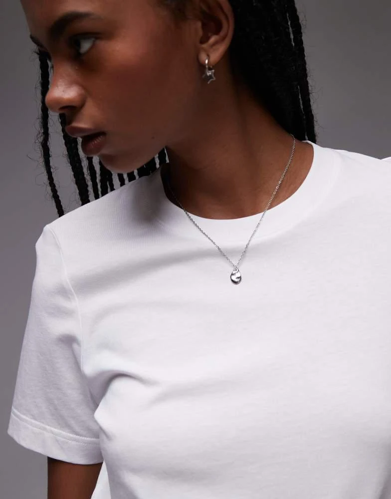 ARKET ARKET short sleeve t-shirt in white 4