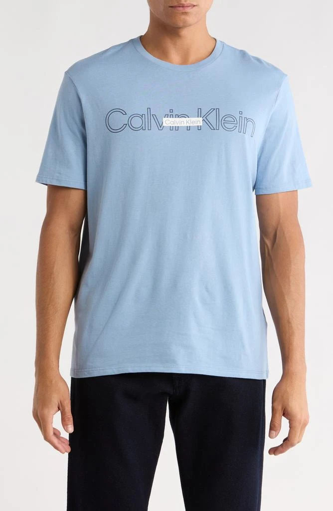 Calvin Klein Double Standard Logo Graphic T-Shirt