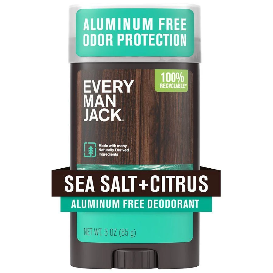 Every Man Jack Aluminum Free Deodorant Sea Salt + Citrus