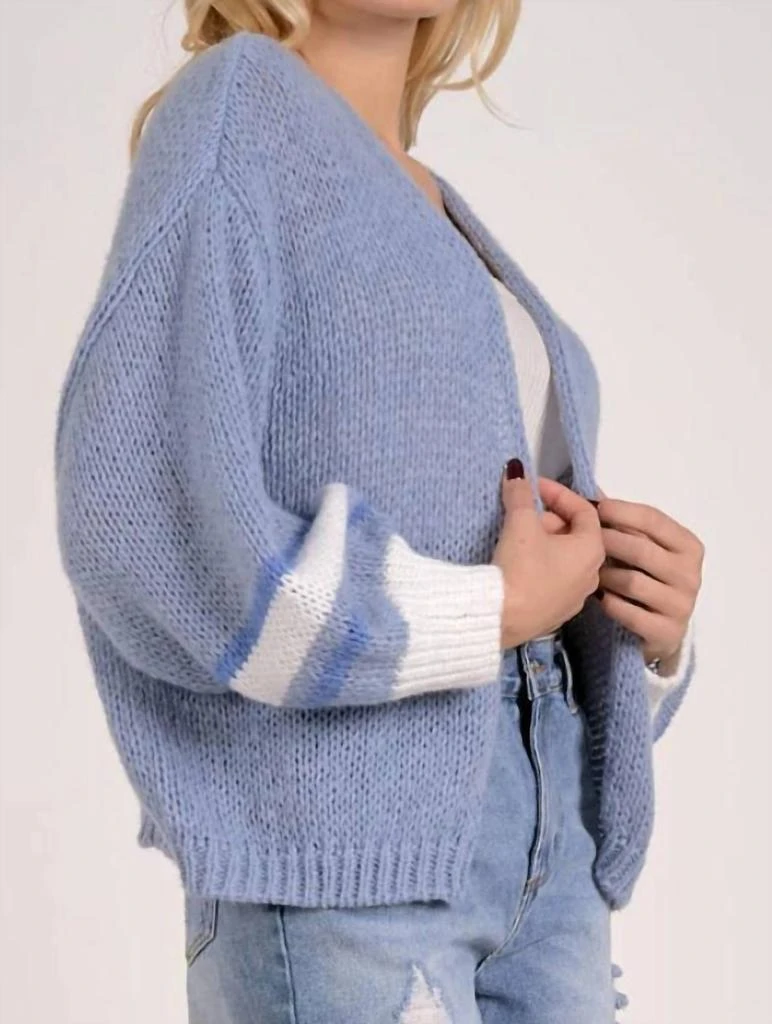 Elan Elan - Loose Knit Cardigan Sweater 3
