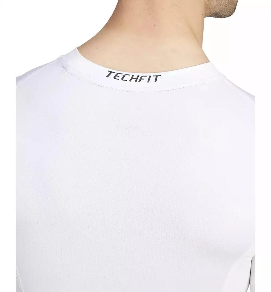 Adidas Men's Fitted Crewneck Tech-Fit Compression Shirt 4