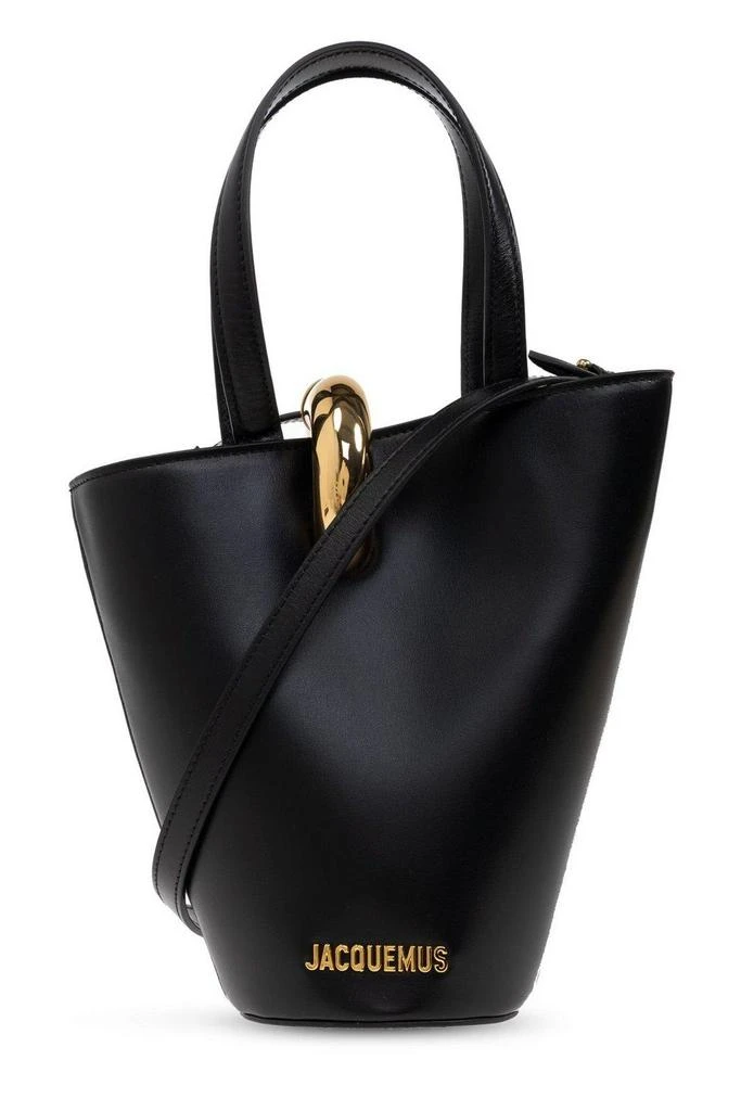 Jacquemus The Small Bambola Asymmetric Mini Bucket Bag 1