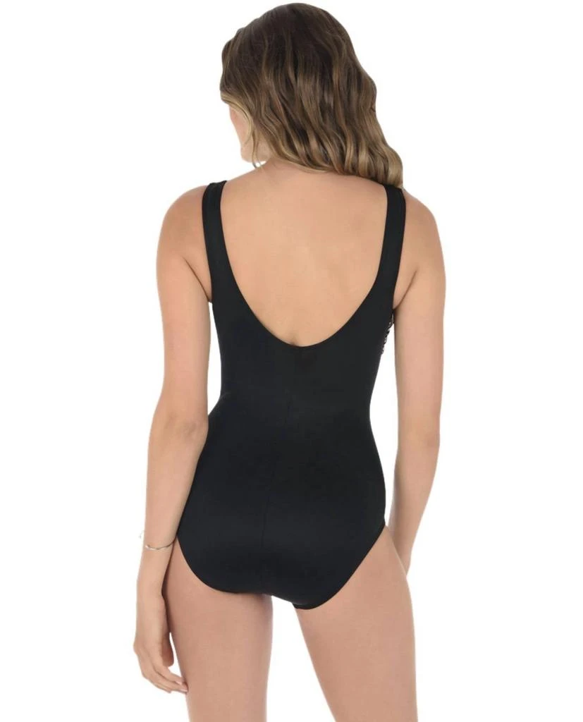 Miraclesuit Brio One Piece Swimsuit In Black/ White 2