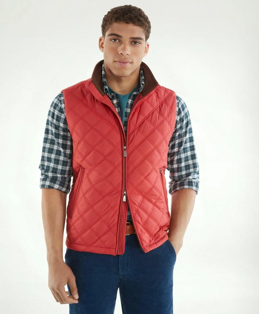 Brooks Brothers Paddock Diamond Quilted Vest 2