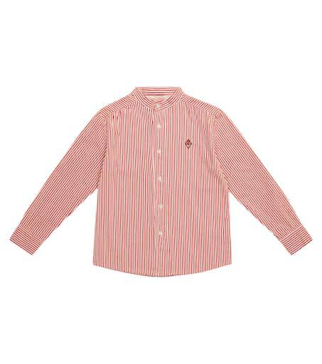 The Animals Observatory Scorpion pinstriped cotton shirt