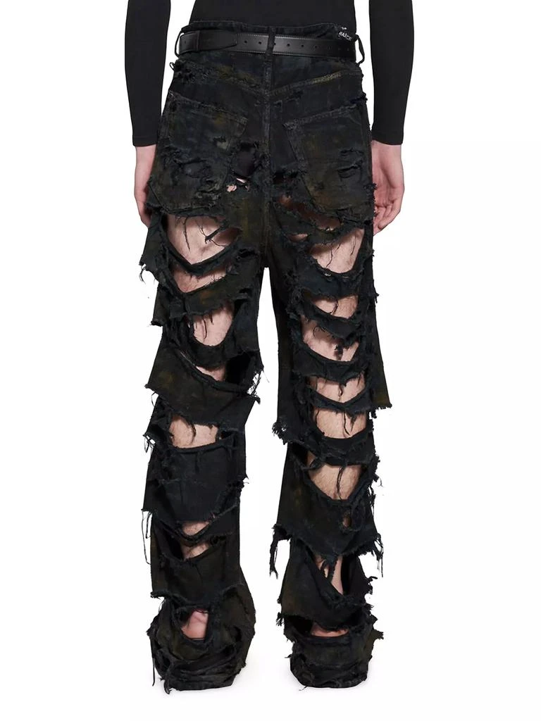Balenciaga Super Destroyed Baggy Jeans 4