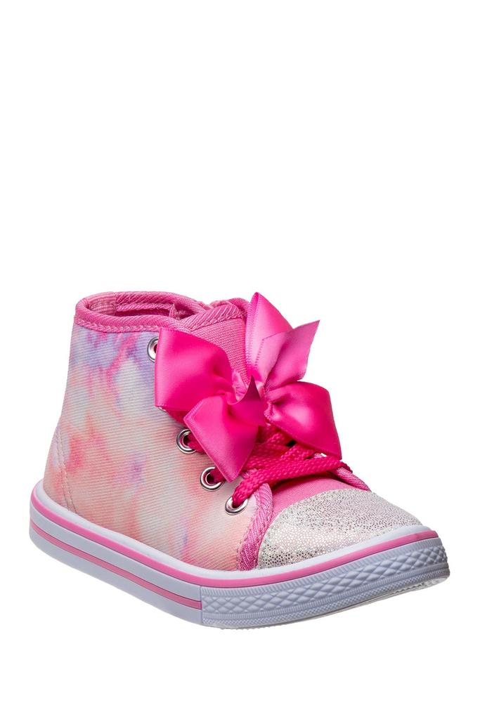 Laura Ashley Tie Dye Bow High Top Sneaker