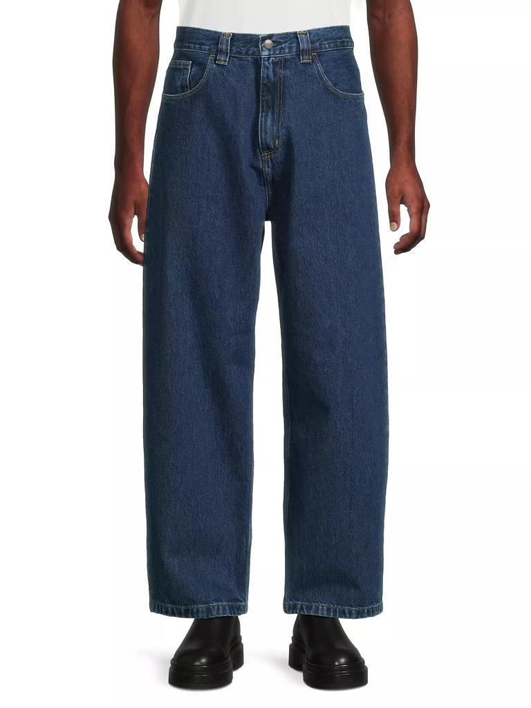 Carhartt WIP Brandon Straight Mid-Rise Jeans 3