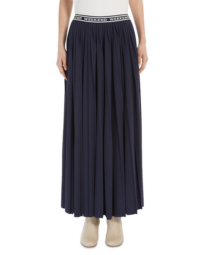 スカート Weekend Max Mara LALLO - Printed twill and gabardine skirt 5101035106002-b-lallo.jpg