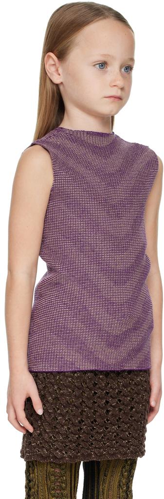 Isa Boulder SSENSE Exclusive Kids Purple Lenticular Tank Top