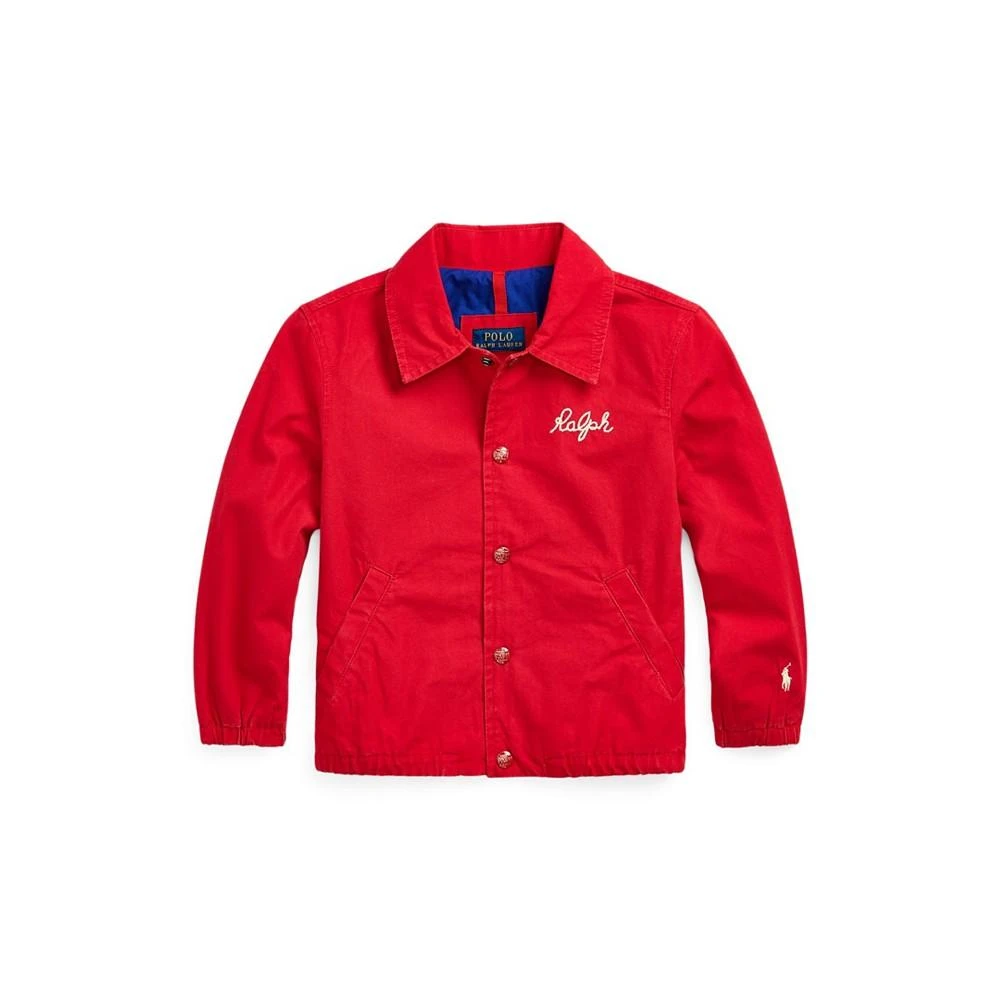 Polo Ralph Lauren Toddler and Little Boys Cotton Poplin Coach Jacket 4