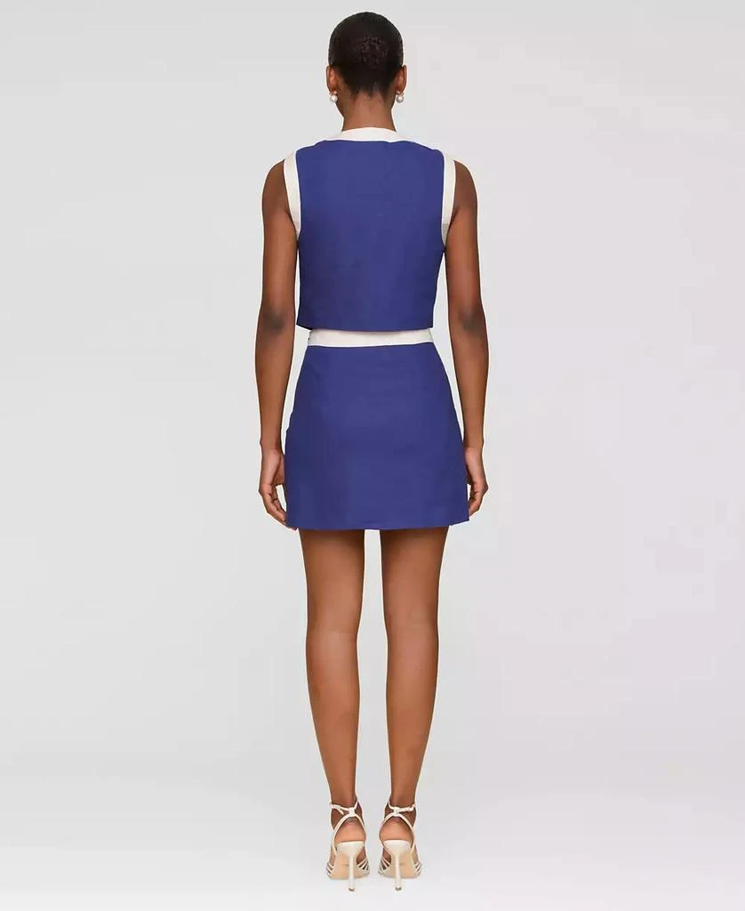Avec Les Filles Women's Side-Slit Miniskirt 5
