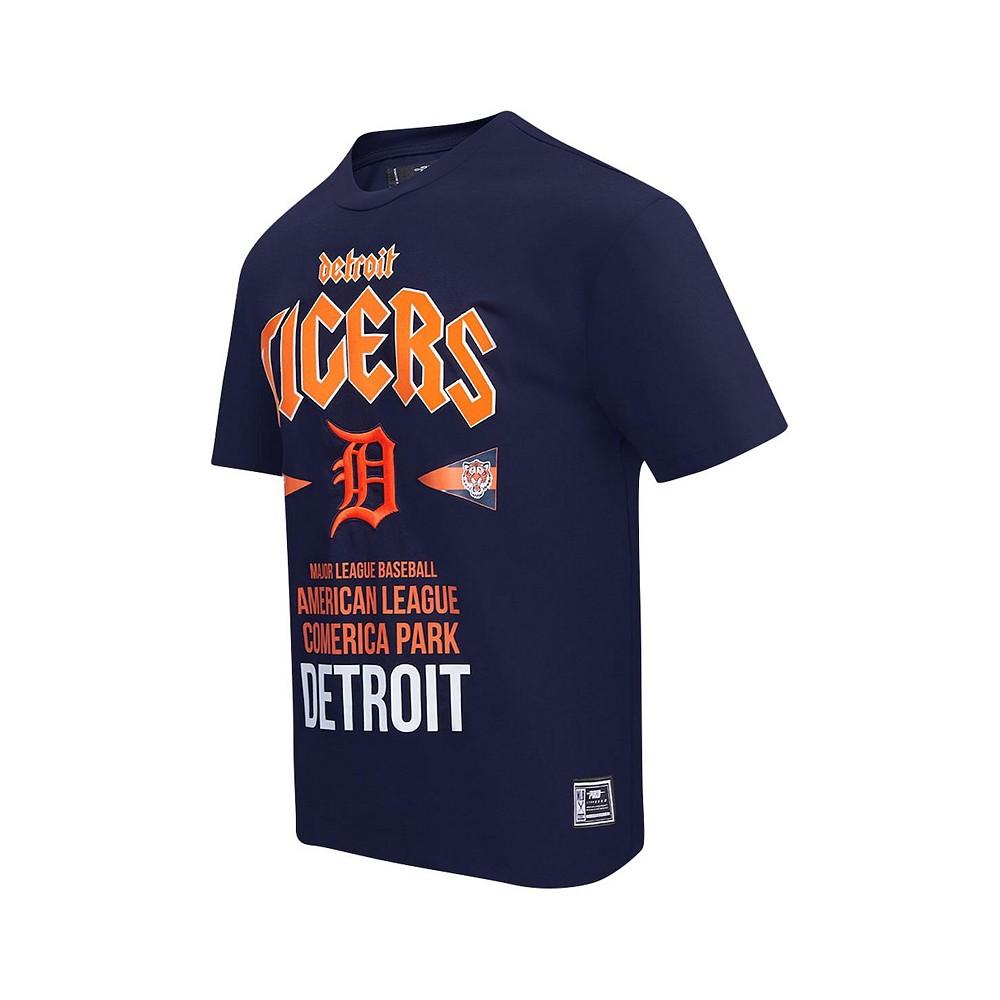 Pro Standard Men's Navy Detroit Tigers Oversized City Tour T-Shirt