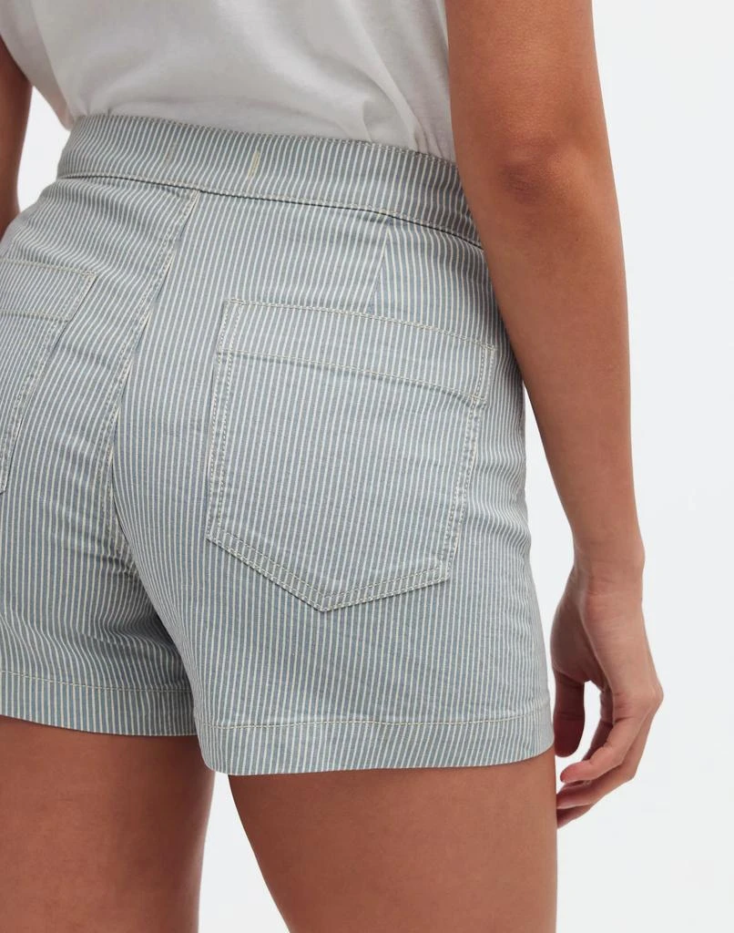 Madewell The Denim Emmett Short in Yarn-Dyed Stripe: Welt Pocket Edition 5