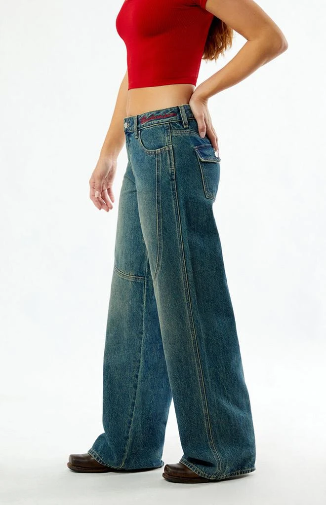 Budweiser By PacSun Western Low Rise Baggy Jeans 4