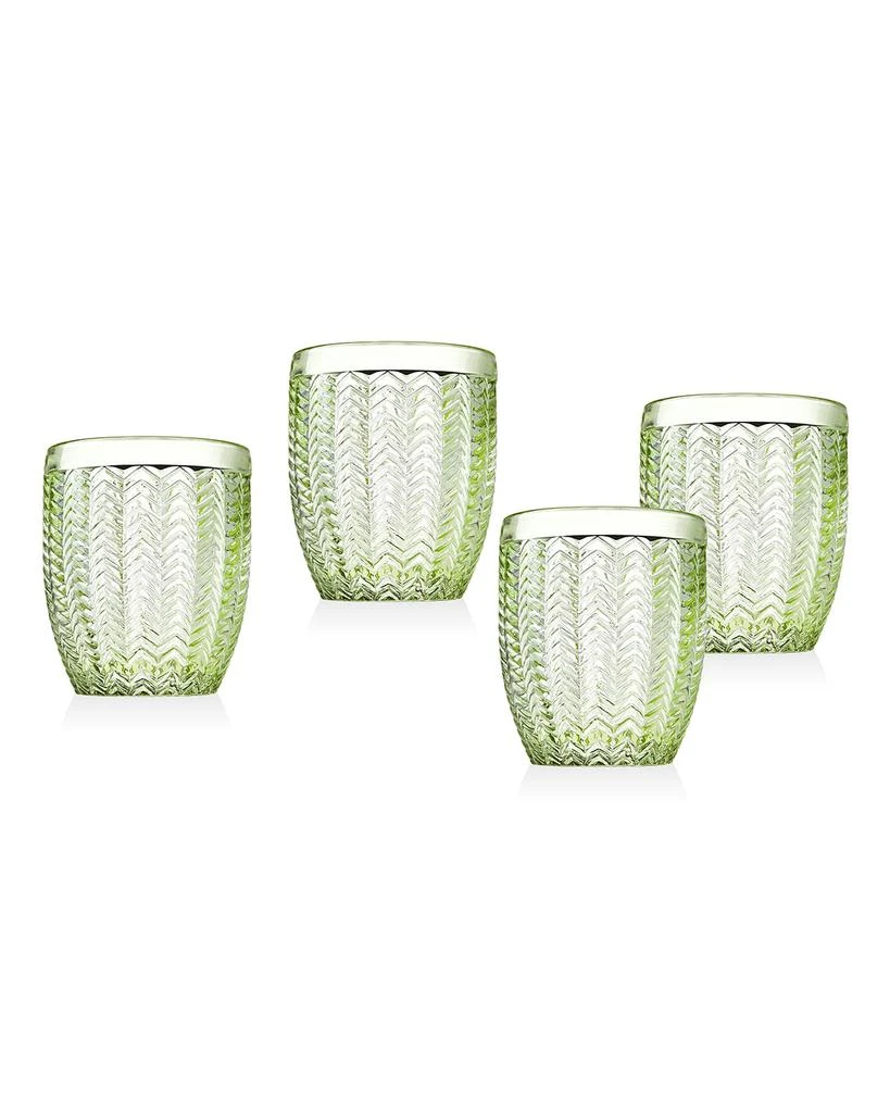Godinger Twill Double Old-Fashioned Glasses, Set of 4 1